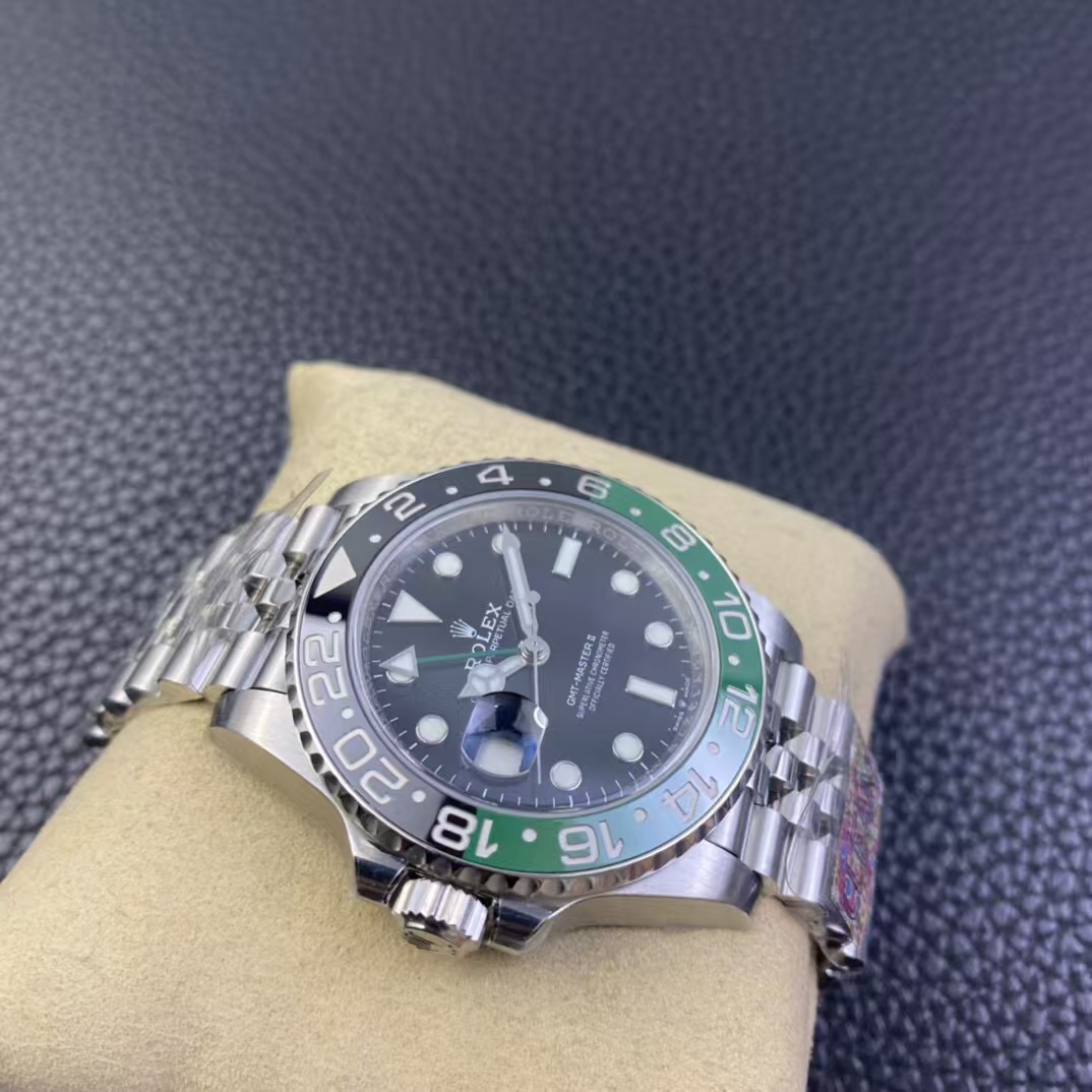 Clean Factory Rolex 126720VTNR-0002 Sprite GMT-MASTER II 40MM Full 904L Black Dial Jubilee
