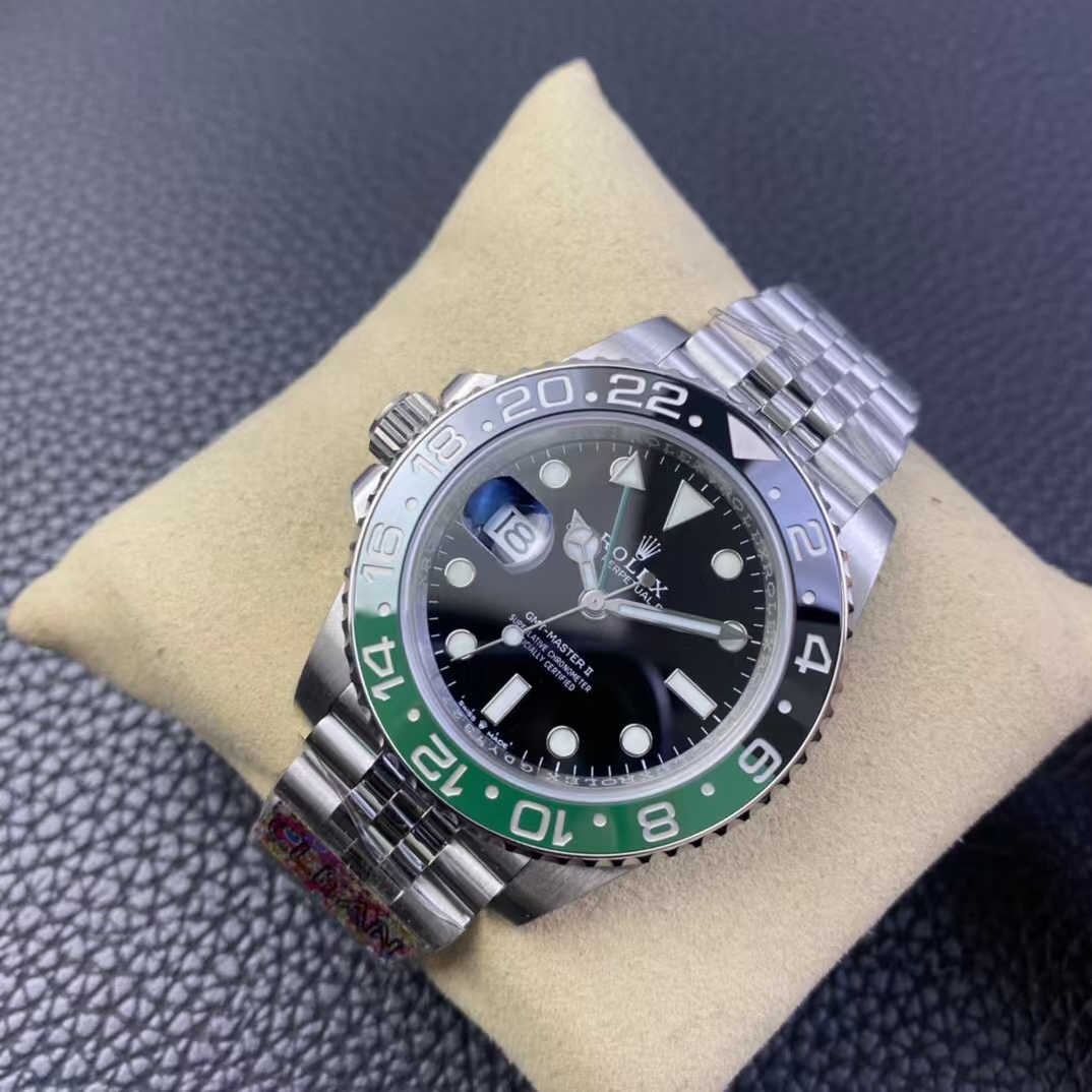 Clean Factory Rolex 126720VTNR-0002 Sprite GMT-MASTER II 40MM Full 904L Black Dial Jubilee