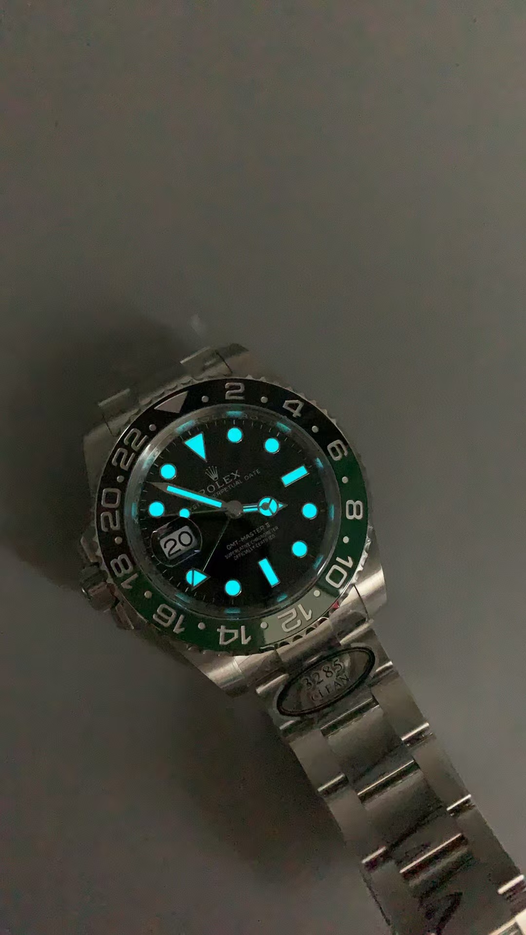 Clean Factory Rolex 126720VTNR-0001 SPRITE GMT-MASTER II 40mm Full 904L Black Dial