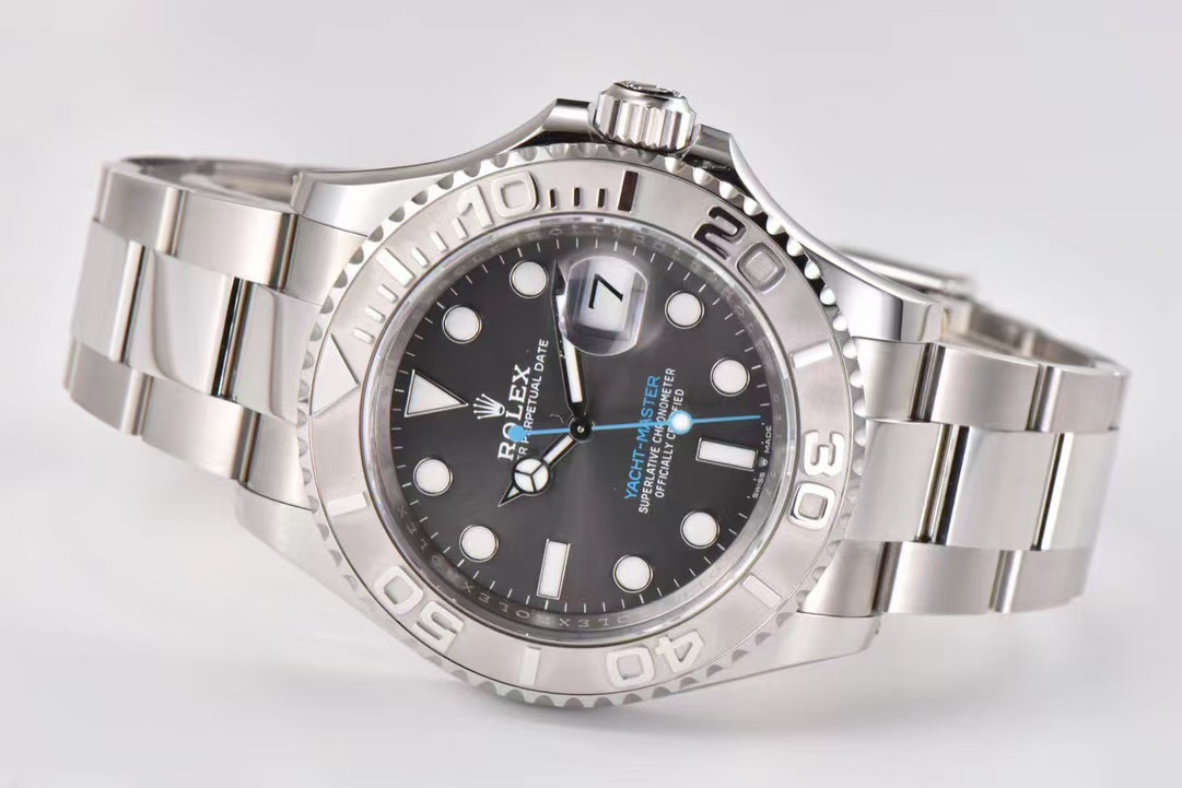 Clean Factory Rolex Yacht-Master 126622-0001 40mm 904L&Platinum Grey Dial