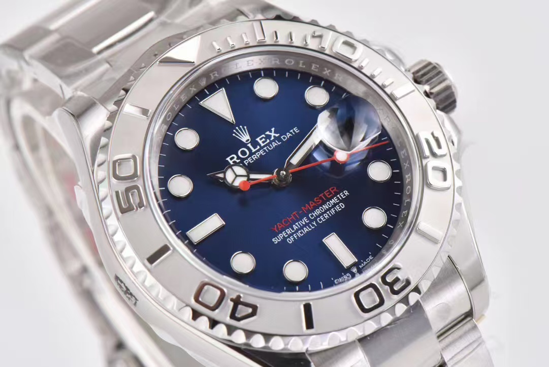 Clean Factory Rolex Yacht-Master 126622-0002 40mm 904L&Platinum Blue Dial
