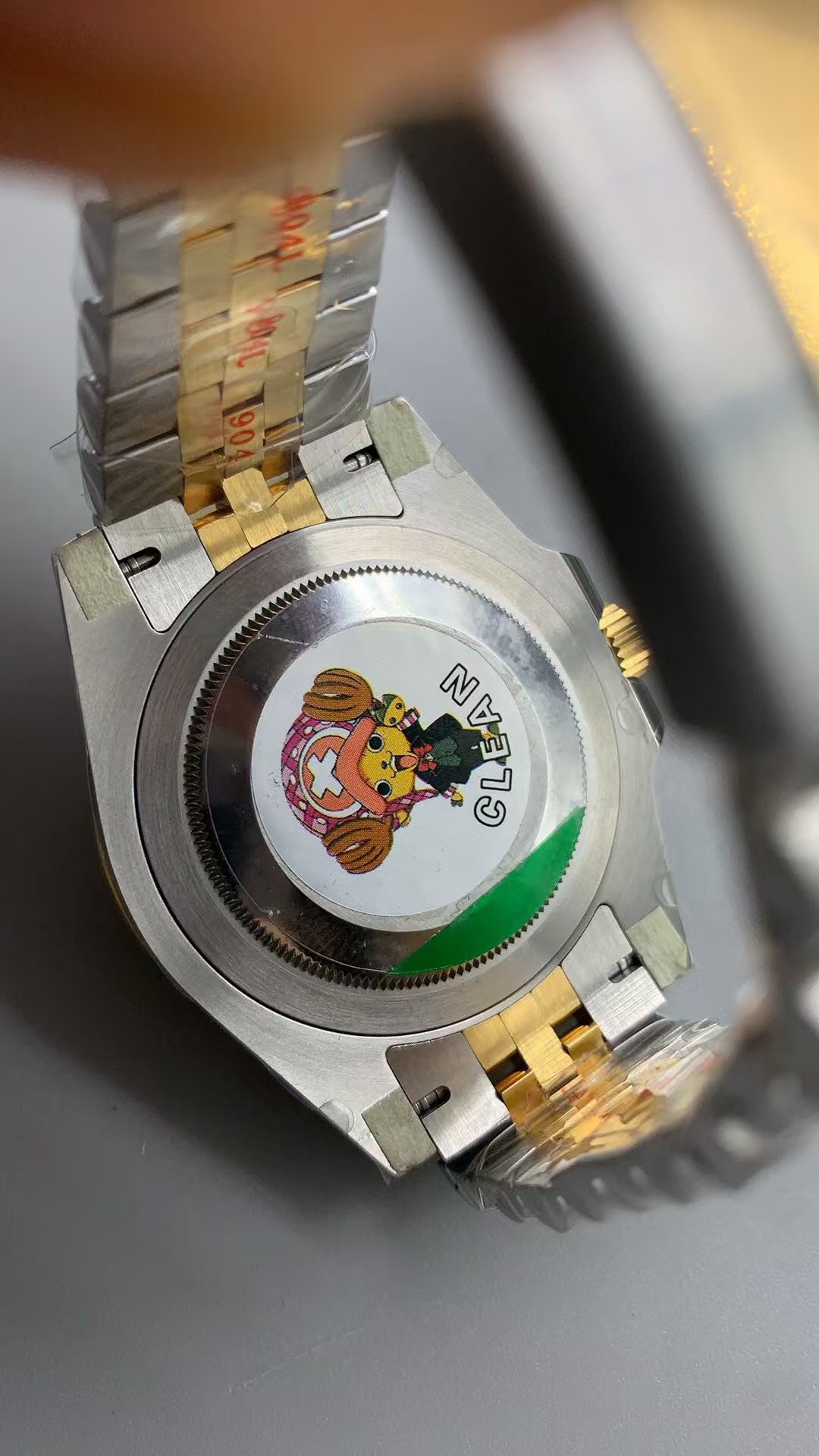 Clean Factory Rolex GMT-MASTER II 126713GRNR-0001 40mm Half Yellow Gold Black Dial Jubilee