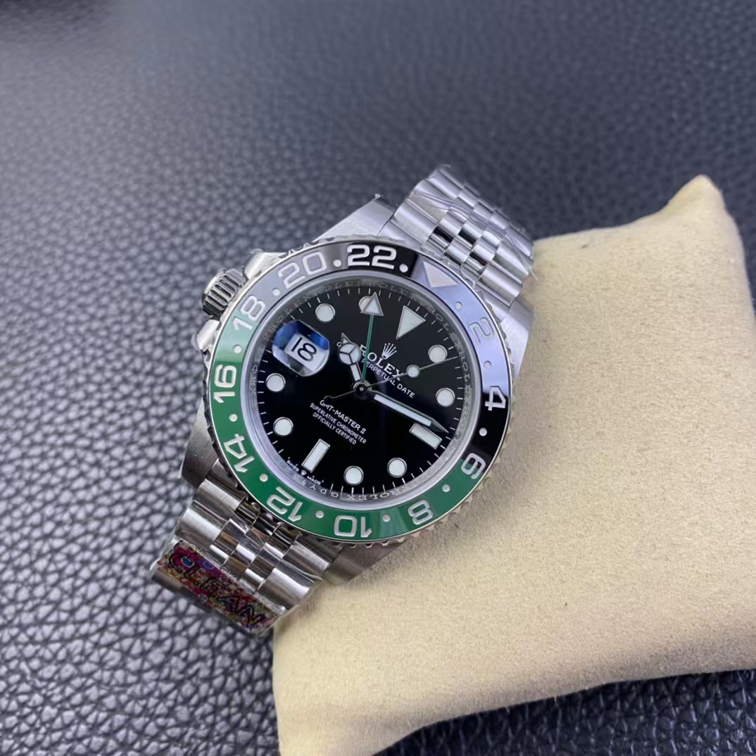 Clean Factory Rolex 126720VTNR-0002 Sprite GMT-MASTER II 40MM Full 904L Black Dial Jubilee