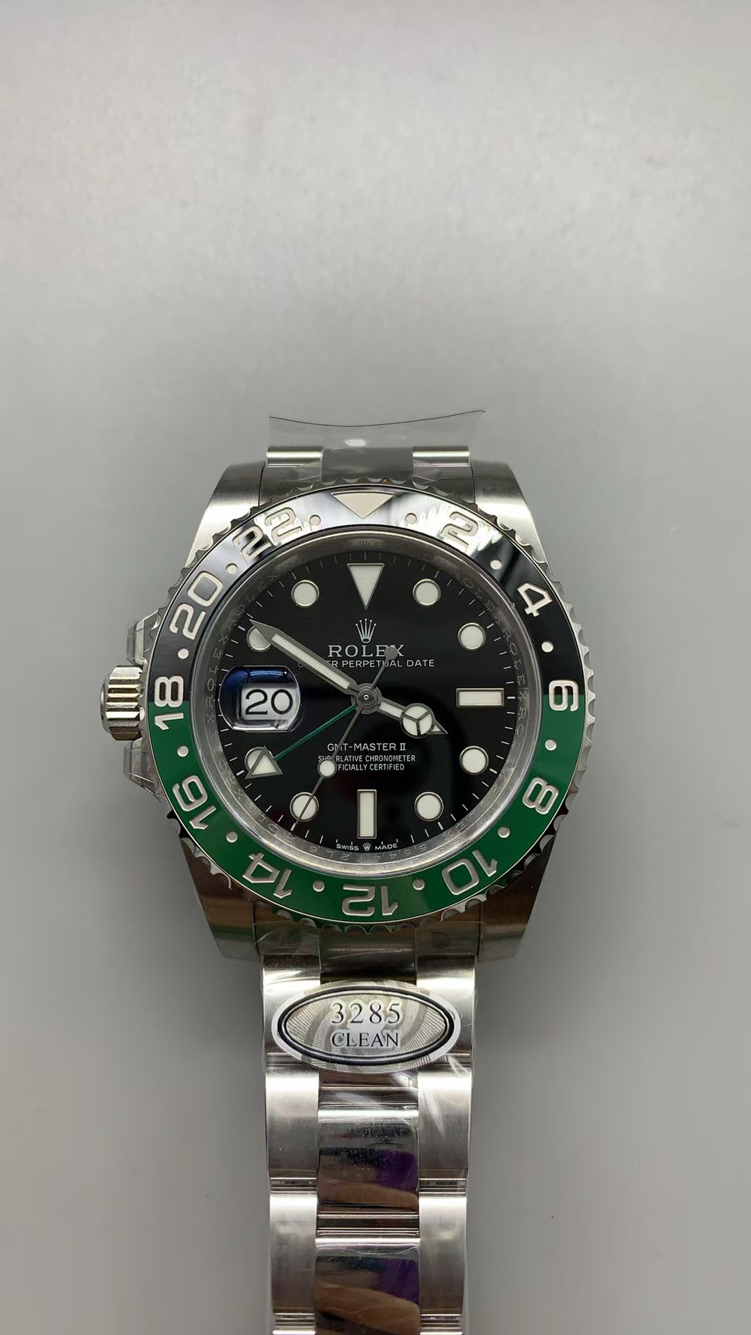 Clean Factory Rolex 126720VTNR-0001 SPRITE GMT-MASTER II 40mm Full 904L Black Dial