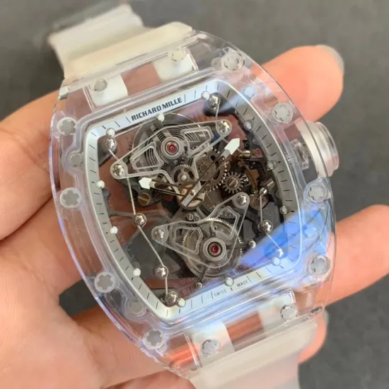 RM056-Snow Glass Tourbillon