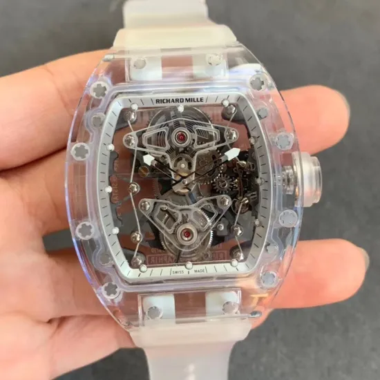 RM056-Snow Glass Tourbillon
