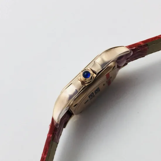 Cartier santos quartz watch: 27*37 mm