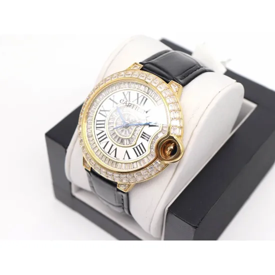 Cartier Blue Balloon Square Diamond Gypsophila Watch Diameter: 42mm