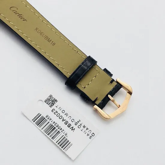 Cartier Santos Quartz movement: 43.5X31.4mm Women's 38X27.5mm