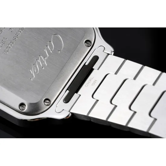 Cartier women's SANTOS 35.1MM*8.83MM Comes with quick-detachable leather strap