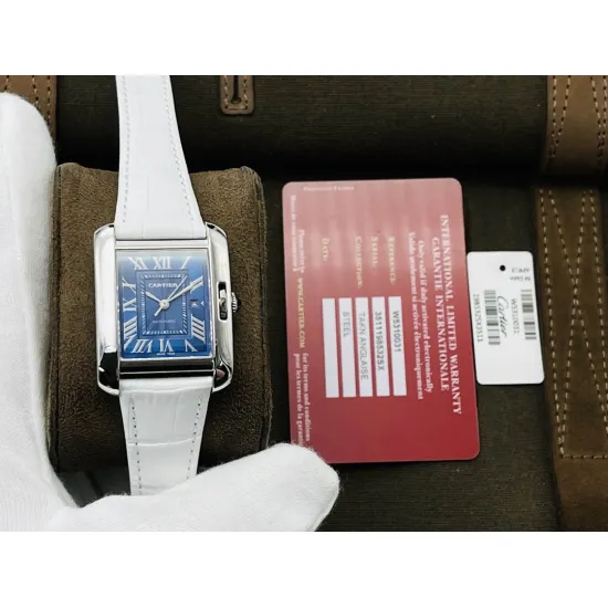 Cartier Tank Watch Size: 30MMX39MMX11MM