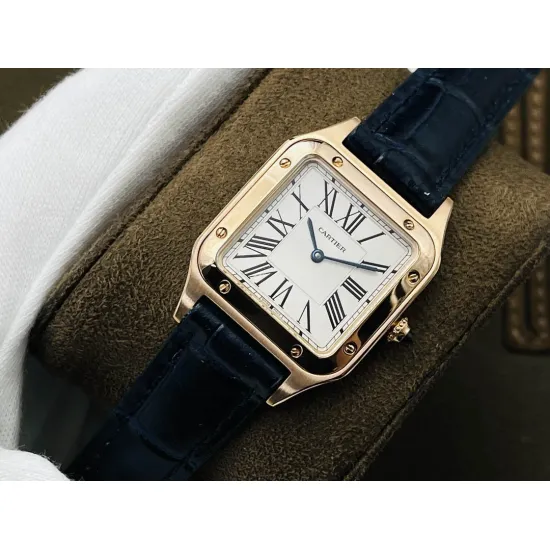 Cartier SANTOS Mechanical movement 43.5X31.4 mm 38X27.5 mm