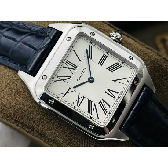 Cartier SANTOS Mechanical movement 43.5X31.4 mm 38X27.5 mm