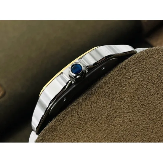 Cartier SANTOS 47.5MM*39.8MM*9.08MM Comes with quick-detachable leather strap