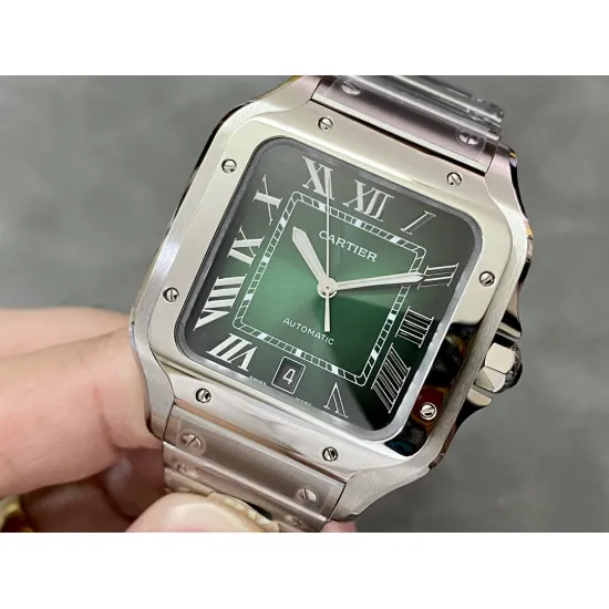 Cartier SANTOS 47.5MM*39.8MM*9.08MM Comes with quick-detachable leather strap