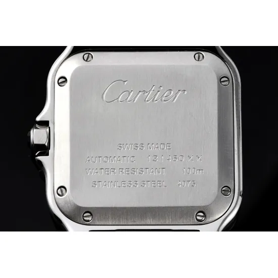 Cartier women's SANTOS 35.1MM*8.83MM Comes with quick-detachable leather strap