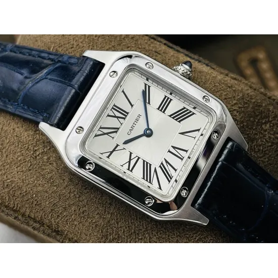 Cartier SANTOS Mechanical movement 43.5X31.4 mm 38X27.5 mm