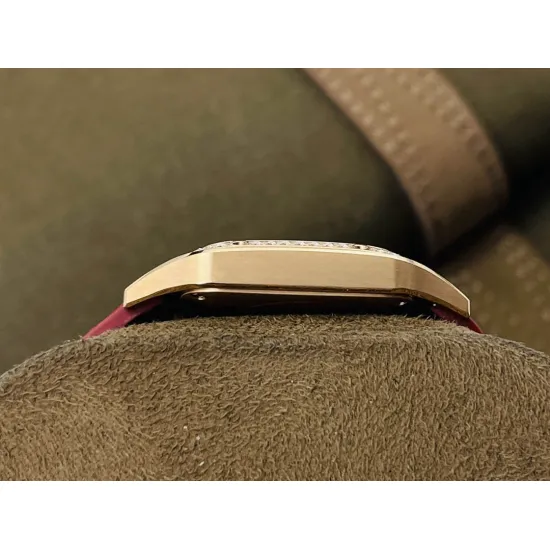 Cartier Santos Quartz movement: 43.5X31.4mm Women's 38X27.5mm