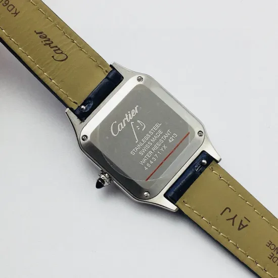 Cartier Santos Quartz movement: 43.5X31.4mm Women's 38X27.5mm