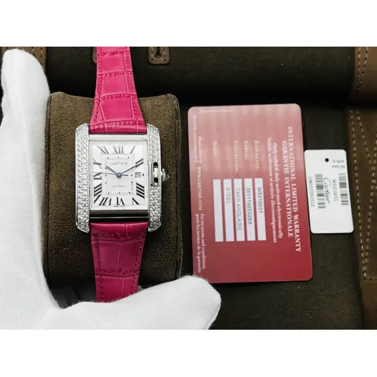 Cartier Tank Watch Size: 30MMX39MMX11MM