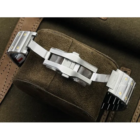 Cartier SANTOS 47.5MM*39.8MM*9.08MM Comes with quick-detachable leather strap