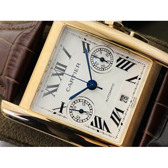 Cartier Tank Watch Size: 34.3MMX44MM