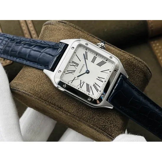 Cartier SANTOS Mechanical movement 43.5X31.4 mm 38X27.5 mm