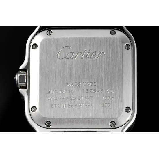 Cartier women's SANTOS 35.1MM*8.83MM Comes with quick-detachable leather strap