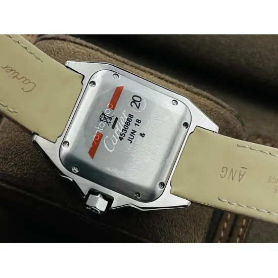 Cartier Santos Couple Watch Diameter: 51*41.3 44.2*35.6 mm