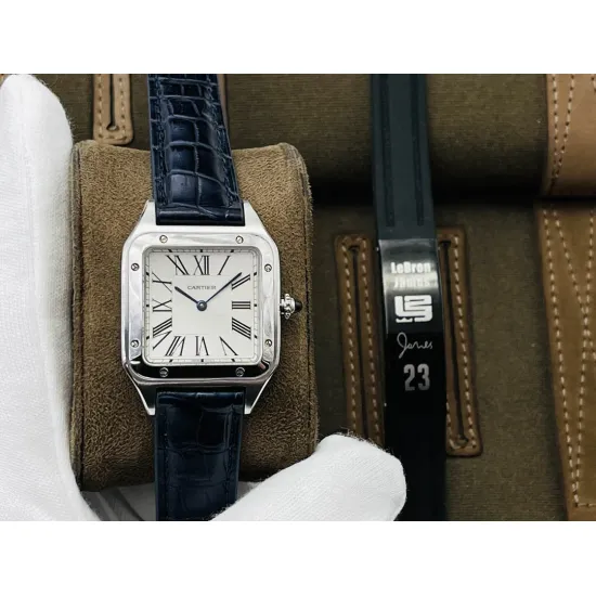 Cartier SANTOS Mechanical movement 43.5X31.4 mm 38X27.5 mm