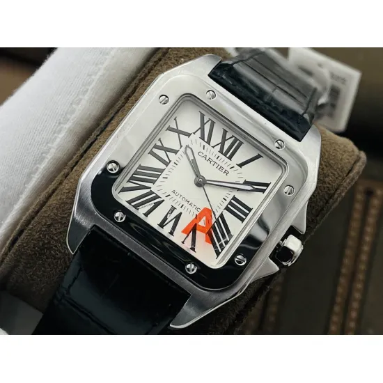 Cartier Santos Couple Watch Diameter: 51*41.3 44.2*35.6 mm