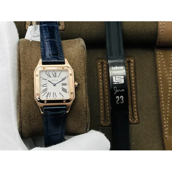 Cartier SANTOS Mechanical movement 43.5X31.4 mm 38X27.5 mm