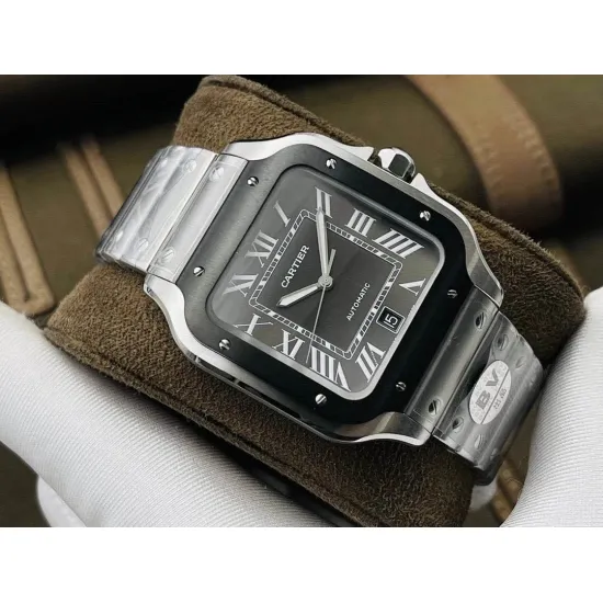 Cartier SANTOS 47.5MMX39.8MMX9.08MM Comes with quick-detachable leather strap