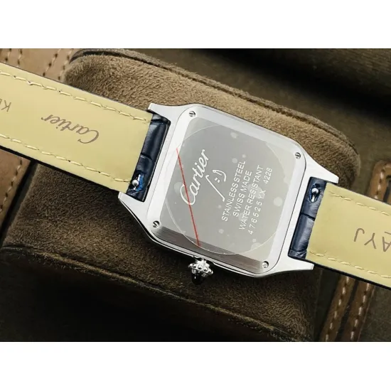 Cartier SANTOS Mechanical movement 43.5X31.4 mm 38X27.5 mm