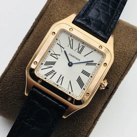 Cartier SANTOS Mechanical movement 43.5X31.4 mm 38X27.5 mm
