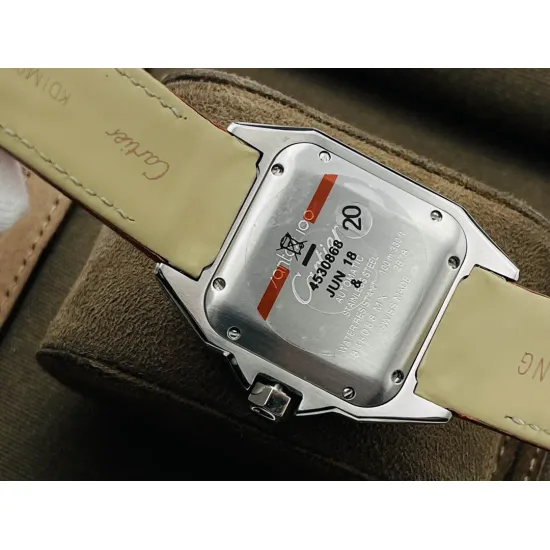 Cartier Santos Couple Watch Diameter: 51*41.3 44.2*35.6 mm