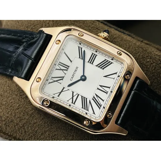 Cartier SANTOS Mechanical movement 43.5X31.4 mm 38X27.5 mm