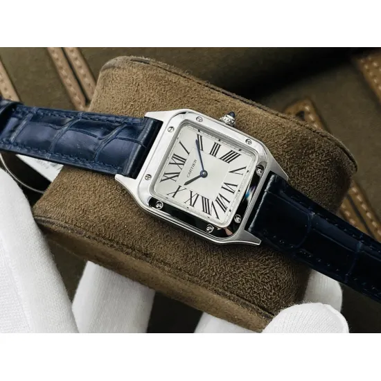 Cartier SANTOS Mechanical movement 43.5X31.4 mm 38X27.5 mm