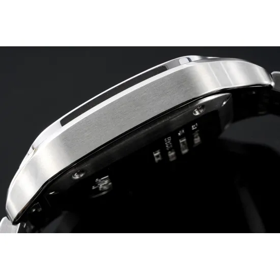 Cartier women's SANTOS Half Diamond 35.1MM*8.83MM Comes with quick-detachable leather strap