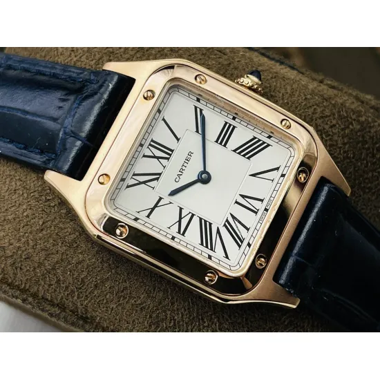Cartier SANTOS Mechanical movement 43.5X31.4 mm 38X27.5 mm