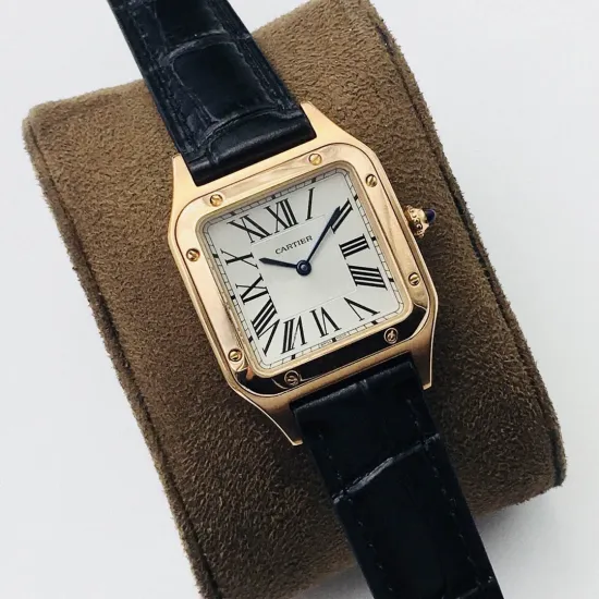 Cartier SANTOS Mechanical movement 43.5X31.4 mm 38X27.5 mm