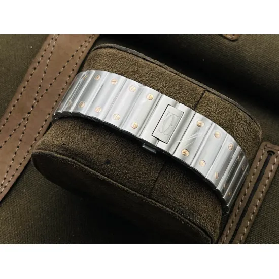 Cartier SANTOS 47.5MM*39.8MM*9.08MM Comes with quick-detachable leather strap