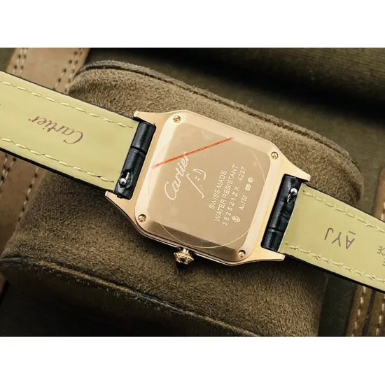 Cartier SANTOS Mechanical movement 43.5X31.4 mm 38X27.5 mm