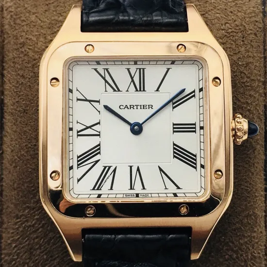 Cartier SANOTS Quartz watch 43.5*31.4mm 38*27.5mm
