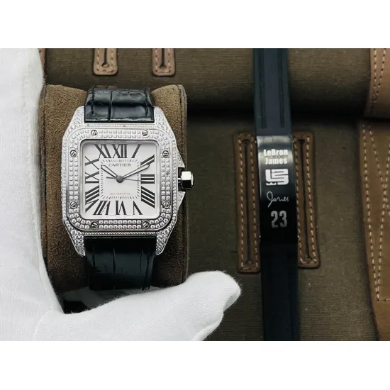 Cartier Santos series watch Diameter: 41MMX51MM*10.7MM