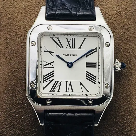 Cartier SANOTS Quartz watch 43.5*31.4mm 38*27.5mm