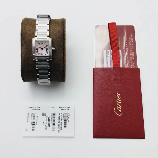 Cartier Tank Watch Diameter: 24MMX31MM 27MMX34MM