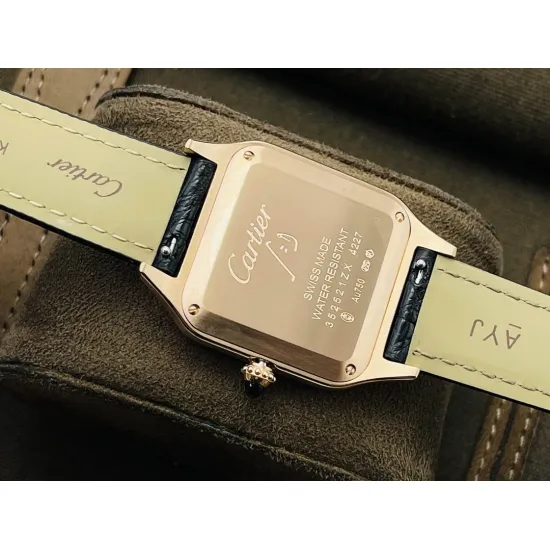 Cartier SANTOS Mechanical movement 43.5X31.4 mm 38X27.5 mm