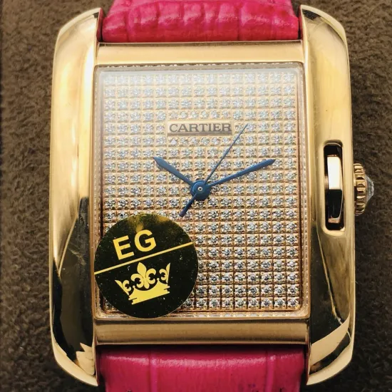Cartier Tank Series Watch ANGLAISE Size: 39.2*29.8mm