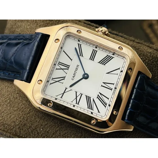 Cartier SANTOS Mechanical movement 43.5X31.4 mm 38X27.5 mm